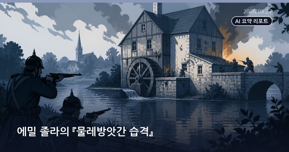 에밀 졸라의 『물레방앗간 습격』