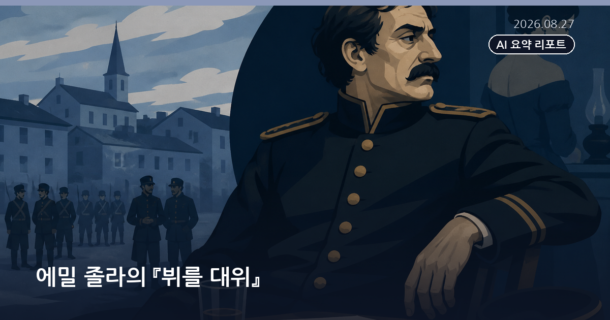 에밀 졸라의 『뷔를 대위』